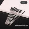 1.0mm High-End Metal Ballpoint Pen with Replaceable Medium Oil Refill
