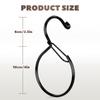 Belt Organizer S Shaped Hook Rust-Proof Belt Storage Hooks For Scarves Purse Bags Accessories Tank Top Hats Apartment Dorm