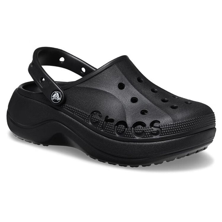 Crocs Baya Platform Clog Women Clogs Black 208186-001