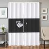 Black Out Curtains for Bedroom Opaque Curtain for Living Room Home Interior Curtains Partition Kitchen Blackout Modern Window