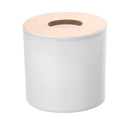 Pudełko na chusteczki rolkowe Innowacyjny Nowoczesny Zwięzły Duża Przestrzeń Okrągły Dozownik na Chusteczki Papier Toaletowy