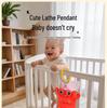 Crab Tissue Box Baby Stroller Pendant & Pull-Along Rattle Toy Safety Seat