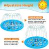 Dolphin Two-Color PVC Outdoor Sprinkler Pool Pad