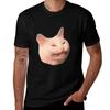 Cat Meme TShirt Big Size Loose Fit Tee Shirt