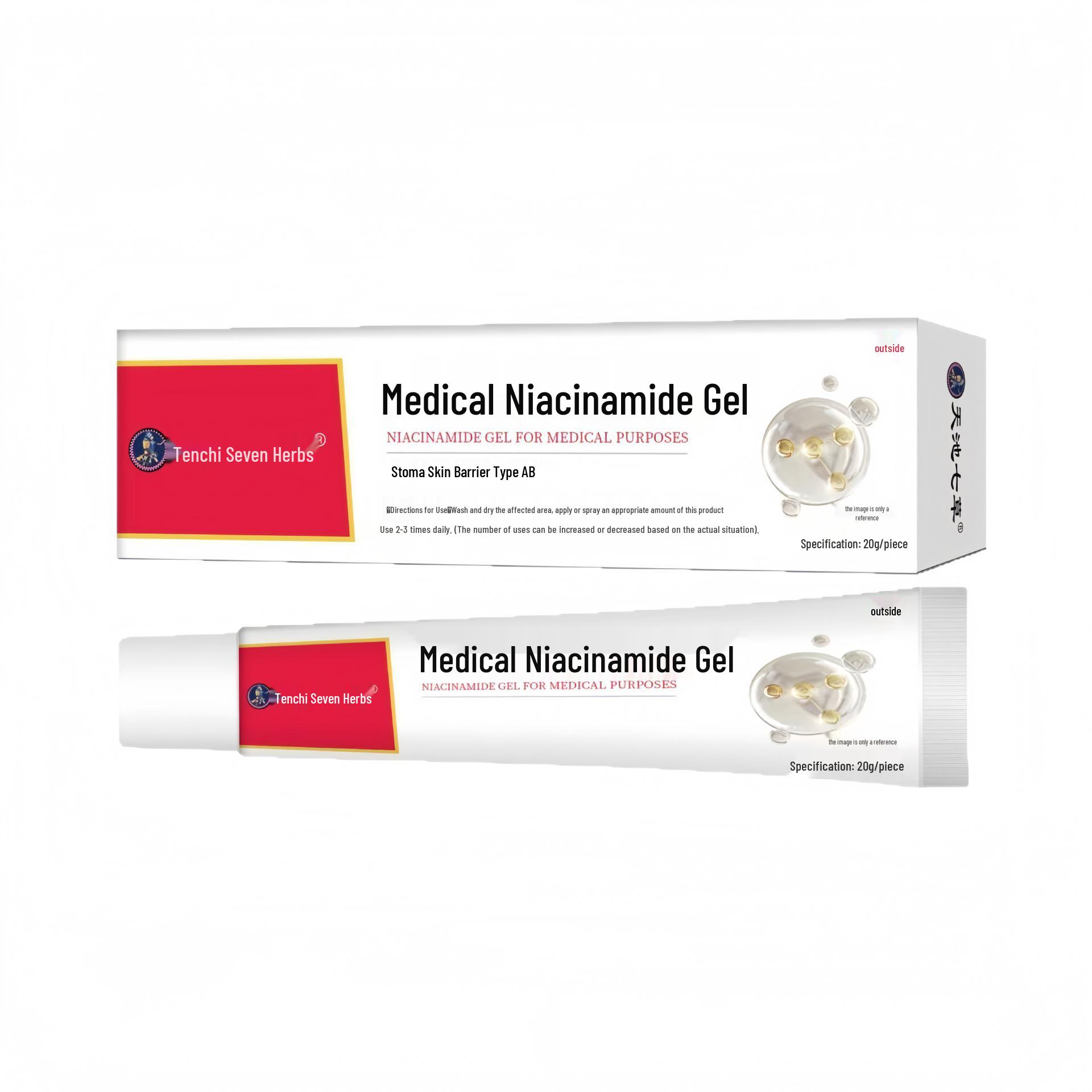 Tianchi Seven Herbs Niacinamide Gel Box