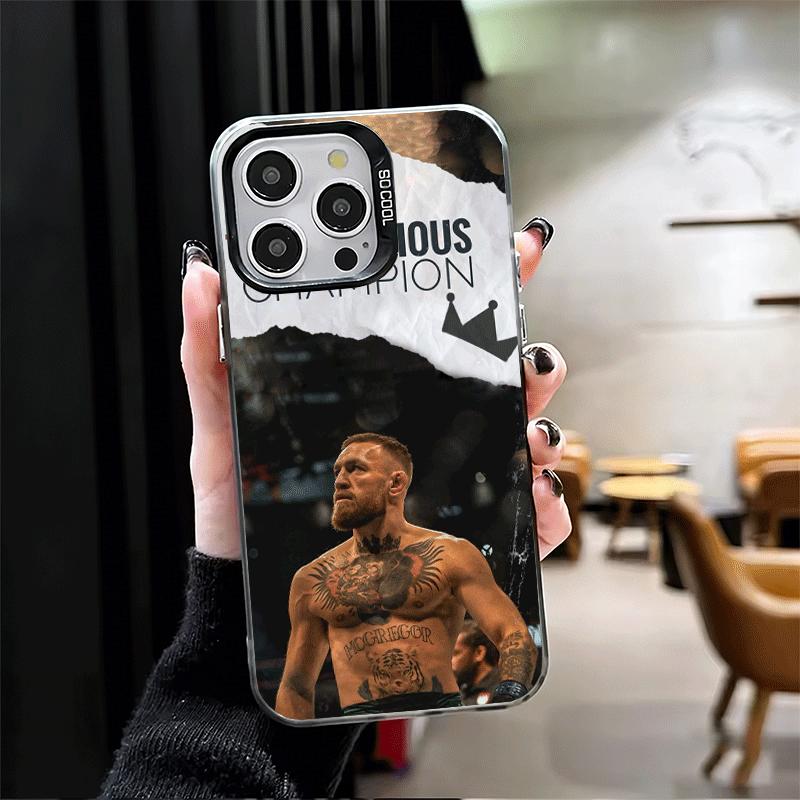 Conor McGregor Man Soft Phone Case for iPhone 15 16 17 Pro Max 17Air 16E 14 Plus 13 12 Mini Shockproof Cover Back Shell