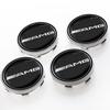 4pcs AMG Emblem Car Rim Cover Decal Tire Wheel Center Hub Cap Sticker for Mercedes Benz AMG C300 A/B/C/E/S Class W203 W204 W20