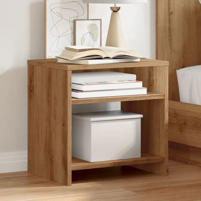 VidaXL Bedside Table Artisan Oak 40x30x40 Cm Engineered Wood, Cabinet, Side Cabinet, Phone Stand, Table 855764