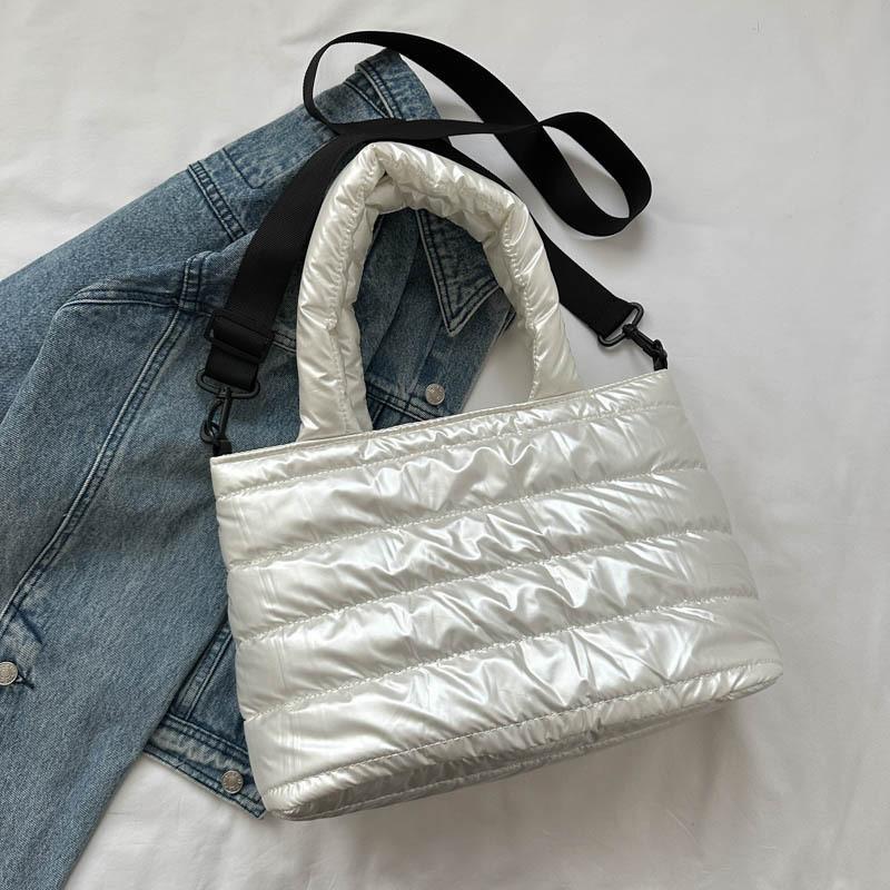 Stylish And Trendy Women's Cotton Crossbody Bag Large Capacity Tote For Everyday Use