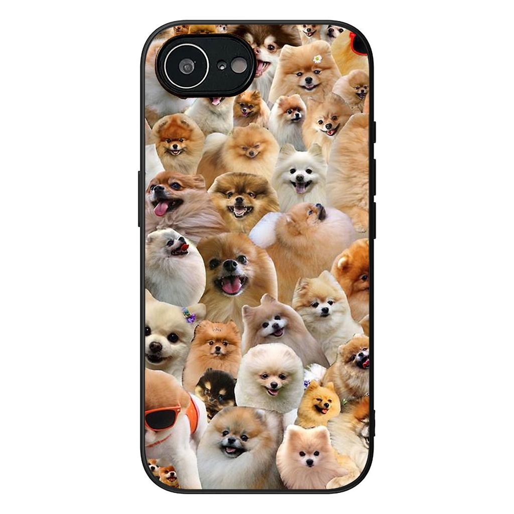 Bichon Frise Pomeranian Dog Phone Case for Samsung Galaxy A06 A05 A14 A50 A51 A52 A12 A13 A23 A70 A07 A25 A26 A72 A56 Cover
