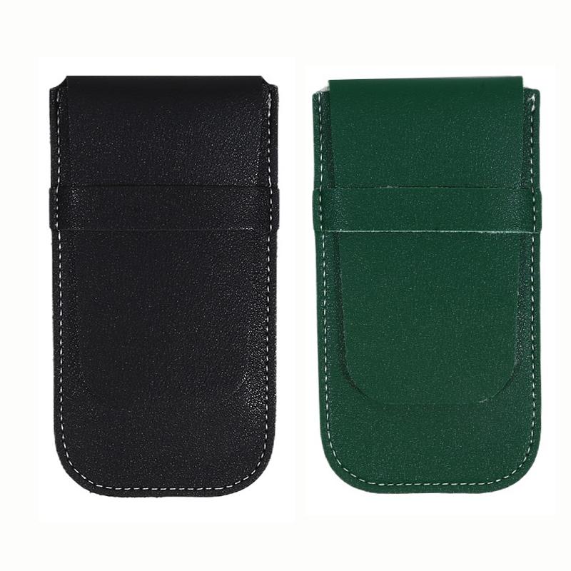1/2Pcs PU Watch Organizer Bag Dust Watch Bag Simple Flip Cover Thickened Leather Anti-scratch Watch Placement Bag NEW
