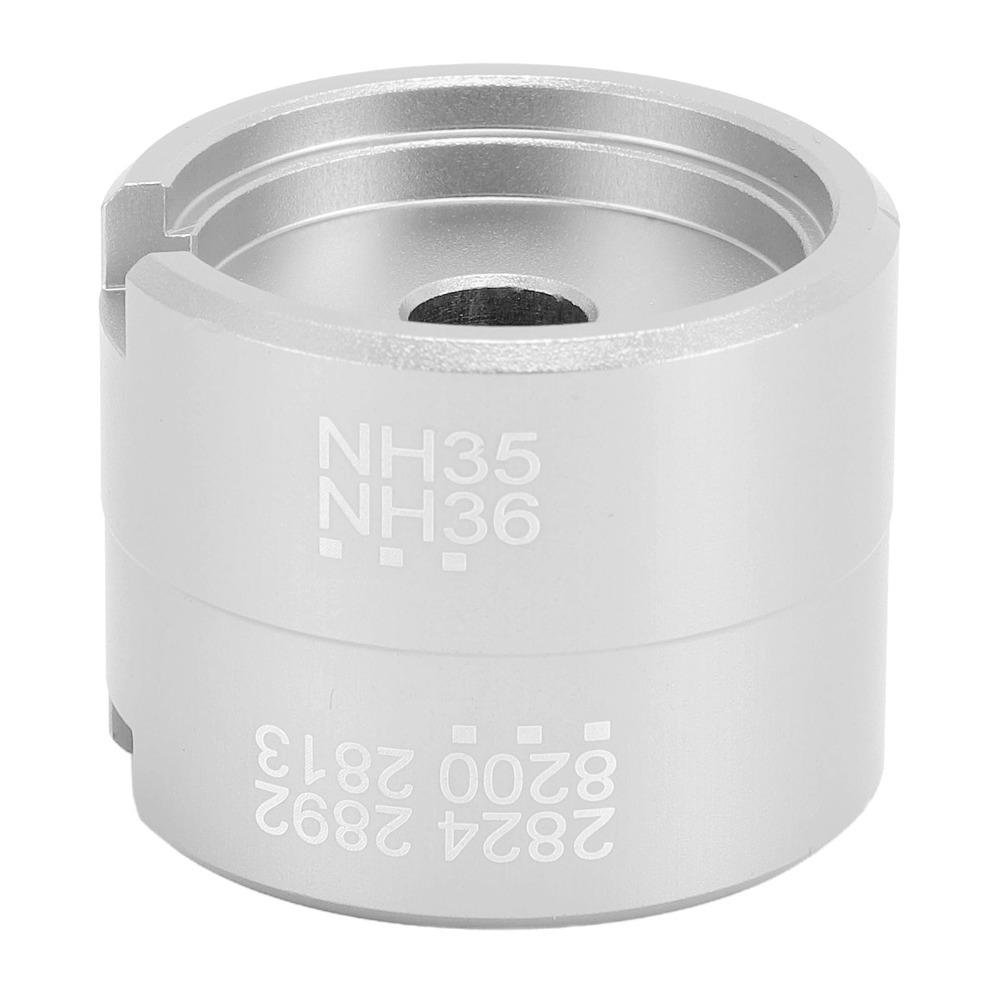 Инструменты для ремонта Алюминиевый держатель механизма часов Золотой Серебряный Инструмент для моддинга часов Прочная опора Основание-держатель механизма Сборка механизма серебряный