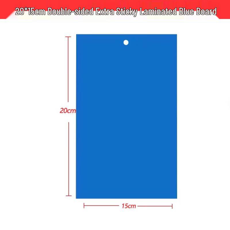 

Double-Sided Blue Sticky Insect Traps for Fruit Flies