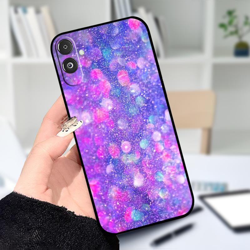 For Samsung F14 M14 5G Soft Case Fashion Printing Black Silicone TPU Phone Cover For Samsung Galaxy A14 4G 5G Shockproof Cases