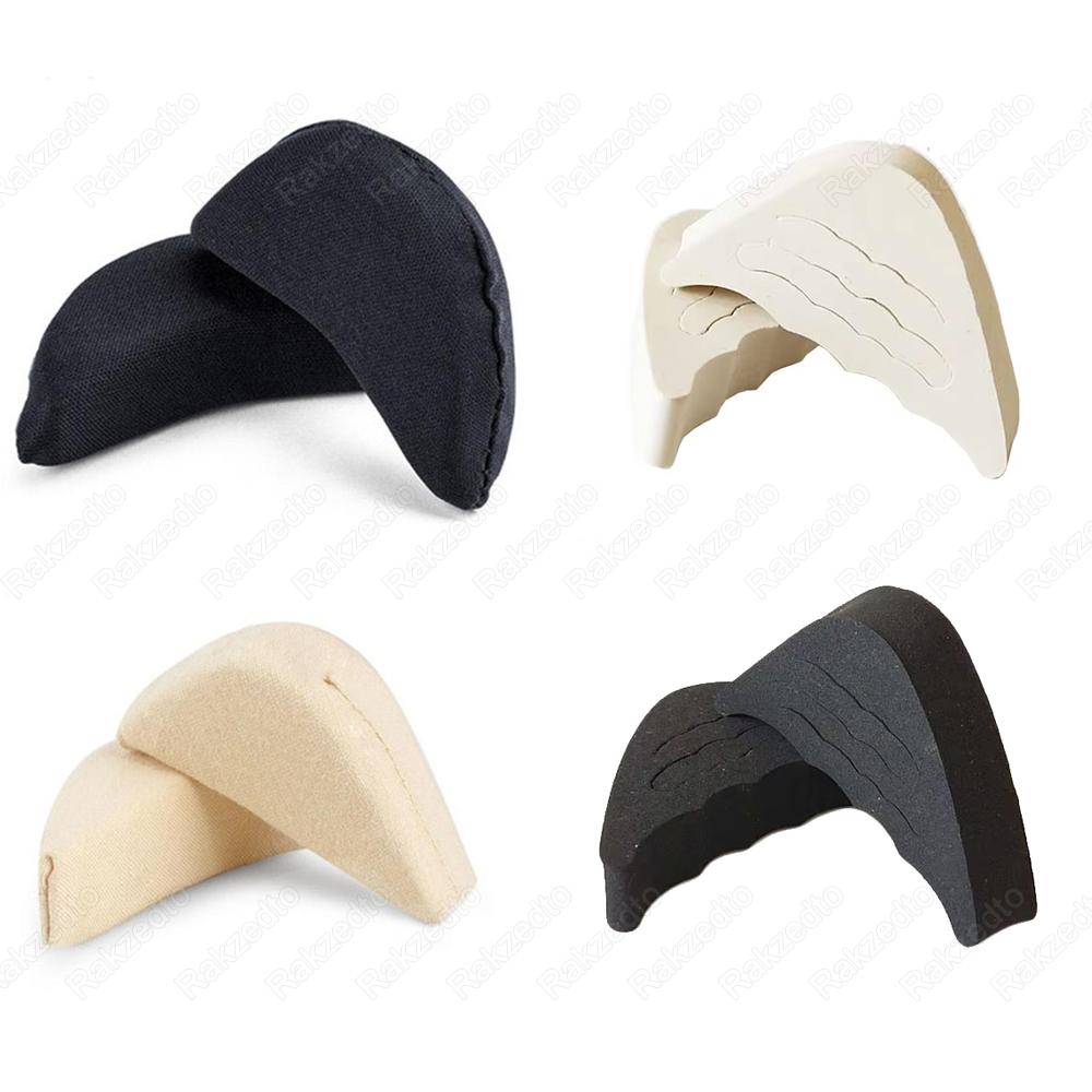 8pcs Forefoot Insert Pads Toe Plug Soft Sponge for High Heels Pain Relief Reduce Shoe Size Filler for Too Big Shoes Accessories
