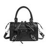 Retro Nagle Motorsykkelveske Mote og Allsidig Hot Jente Enkel Skulderveske Crossbody-veske