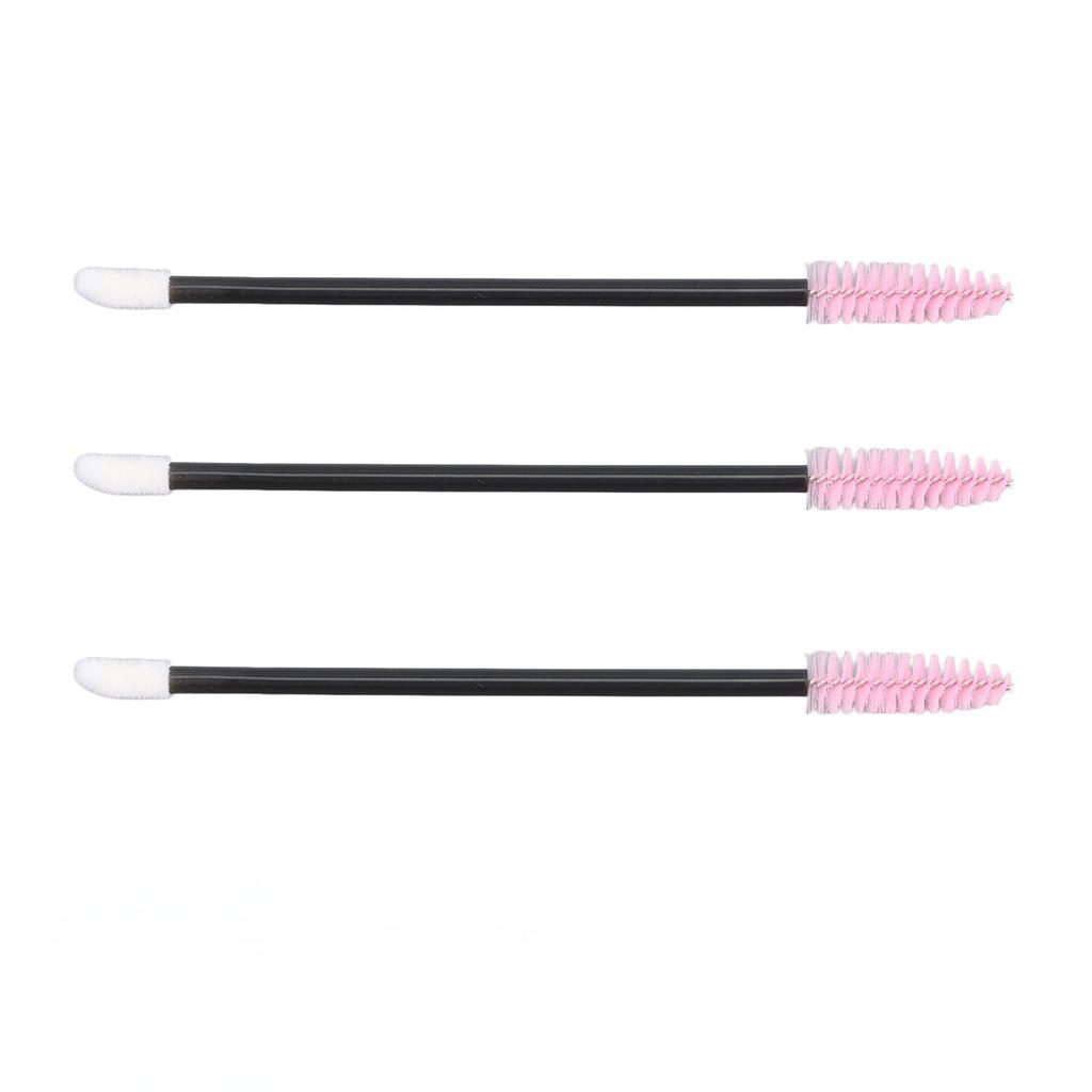 Disposable Eyelash Eyebrow Brush Double Headed Lip Brush Mascara Wands Applicators for Eyelash Extensions