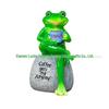 Creative Resin Frog Figurine for Garden and Home Décor