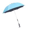 Baby Stroller Umbrella with Clamp UPF 50+ Sun UV Protection Adjustable Waterproof Windproof Universal Outdoor UV Blocking Pram Parasol