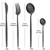 16Pcs Gold Dinnerware Stainless Steel Cutlery Set Kitchen Mirror Flatware Knife Fork Coffee Spoon Kitchen Home Tableware Set