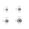 Imitation Stainless Steel Decorative Ball Art Sphere Living Room Wall Decoration Home Accessories  Hotel Restaurant Wall Hanging