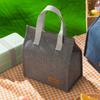 1/3Pcs Random Color Minimalist Lunch Bag Vertical Style Handheld Cationic Lunch Bag Insulated Bag Lunch Box Bag Large Capacity Lunch Bag Es