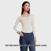 Women's U-Neck Long Sleeve Thermal Base Layer Top