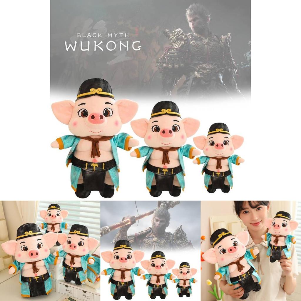 Adorable Pig Plush Doll Cute And Soft Stuffed Toy For Kids With Various Sizes