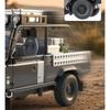 Simulation 1/24 Defender 110 Off-road Alloy Car Model Collection Ornament Children's Toy Vehicle Gift Pullback Light Miniature