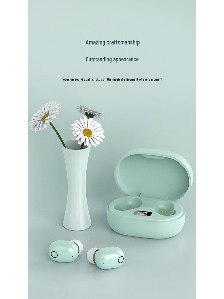 J15 Women’s Bluetooth Wireless Headphones - Mini, Cute, Comfortable, High Sound Quality, E6S