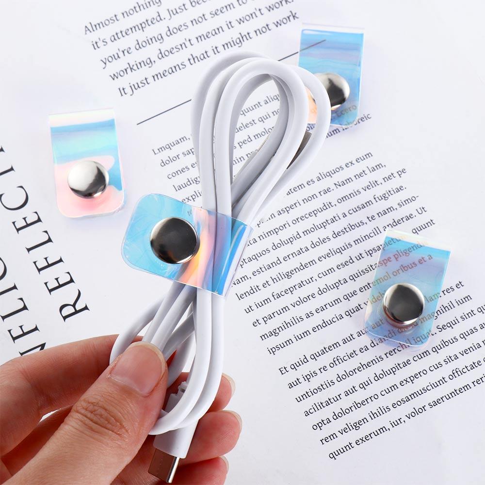 Line Storage Clip Data Line Cable Winder Organizer Buckle Storage Buckle Earphone Protector