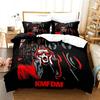 Hot K-Kmfdm Band Duvet Cover Pillowcase Bedding Set Adult Boy Girl Bedroom Decoration Children Gift Single Double Large Size