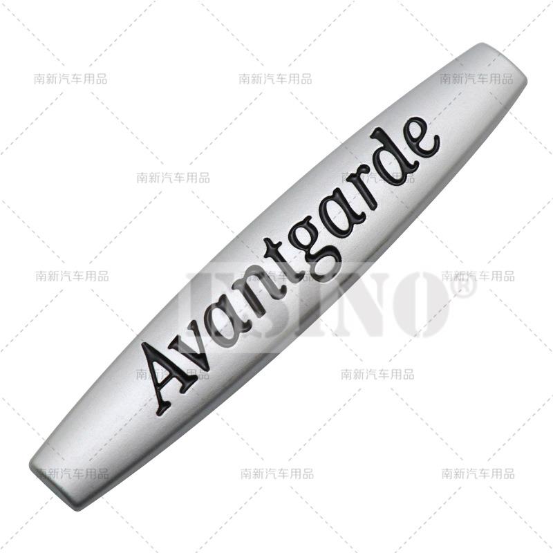 Car Styling Universal Design 3D Grand Edition Elegance Avantgarde Metal Car Body Fender Trunk Zinc Alloy Adhesive Badge Emblem
