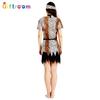 Halloween Flintstones Couple Leopard Wild Man Original Costume Funny Show Clothes Indigenous Costumes