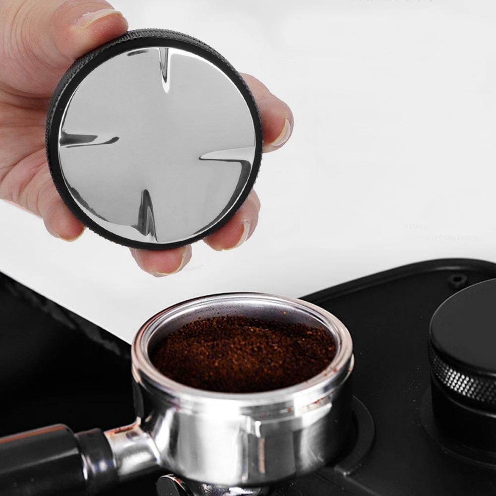 Non-Slip Coffee Tamper Stainless Steel Press Tool Coffee Accessories Espresso Distributor  Barista