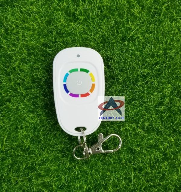 Aoke New White Duck Egg Single-Button Remote Control with Fixed Code 2260 & Learning Code EV1527 Chips No