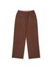 KIRSH Fleece Wide Fit Pants [Brown]