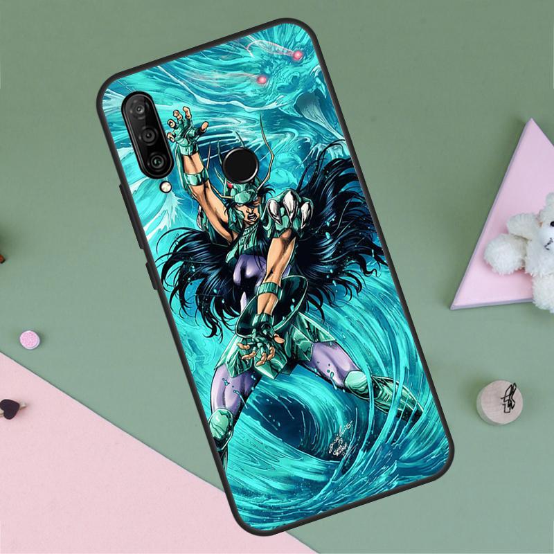 Saint Seiya Shiryu For Huawei P40 P20 P30 Lite P60 Pro Nova 10 9 SE 5T 12i 12s 11i Y91 Y90 Y60 Y70 Y72 Y61 Case
