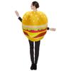 Halloween Party Cosplay Costume Hamburger Hot Dog Bread Stage Performance Funny Outfit
