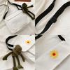 Canvas Bag Woman 2026 New Model Ins Trend Hotshot Little Daisy Crossbody Bag Trendy Korean-style All-purpose Shoulder Bag Girls