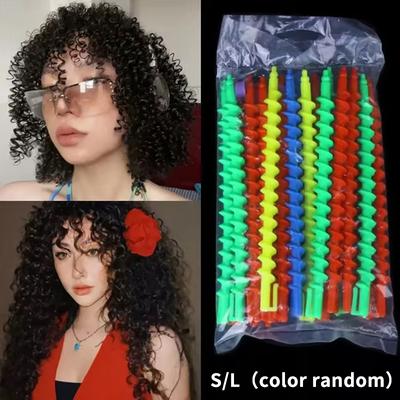 Plastická špirálová natáčka Bezohrievací kulma na vlasy Dámske natáčky na kučeravé vlasy Bezohrievacie kučery Studená natáčacia tyčinka Kadernícky nástroj na styling vlasov