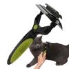 Double-sided Cutter Pet Deshedding Brush Fine Comb Teeth Pet Hair Remover Brush  Puppy