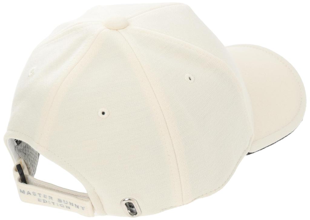 [Master Bunny] Unisex Cap (Heat Retention, Anti-Pilling)  Golf Hat  758-3287101 030White FR