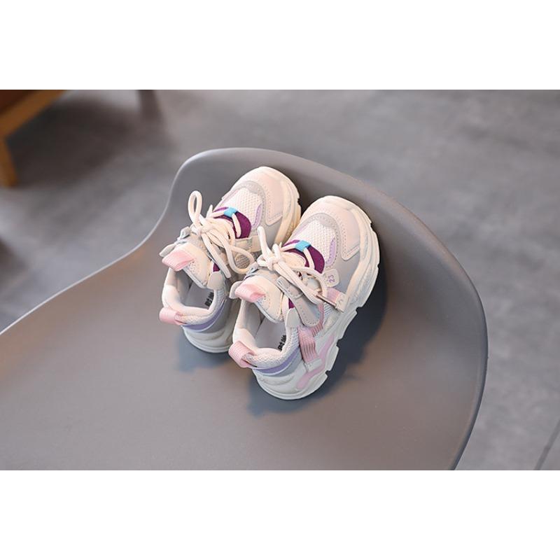 Стильные легкие кроссовки Daddy Shoes Детские кроссовки Дышащая сетчатая обувь — фото 9