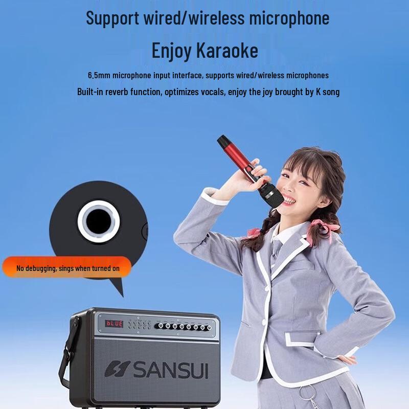 Shanshui G3 Portable Karaoke & Live Broadcast Speaker
