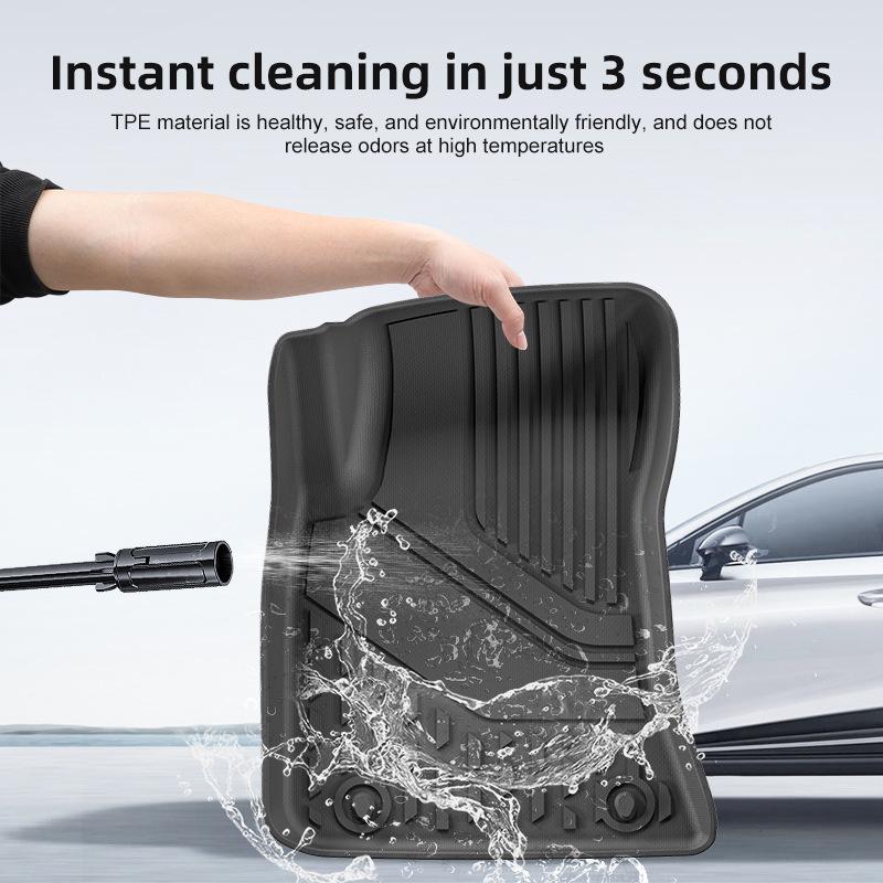 All-Weather TPE Floor Mats for 2011-2023 Dodge Challenger