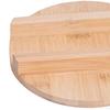 Bamboo Trivet Mat, Heat Resistant Non Slip Kitchen Wood Pads for Teapot,