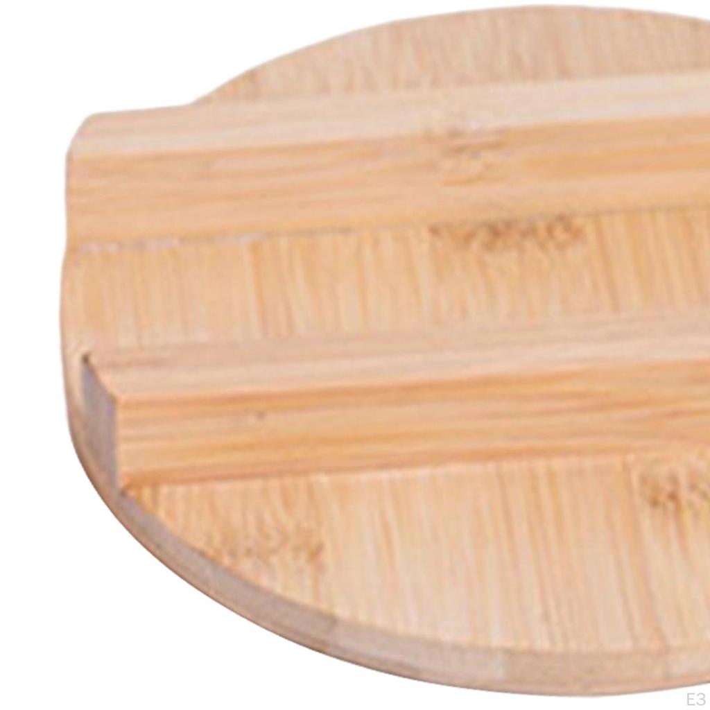 Bamboo Trivet Mat, Heat Resistant Non Slip Kitchen Wood Pads for Teapot,