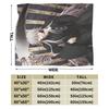Blackbutlers Fleece Throw Blankets Anime Under Taker Blankets for Home Couch Lightweight Bedspread
