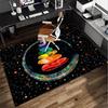 Chakra Balance Meditation Office Rug Chair Mat, Entryway Carpet, Suitable for Front Door, Bedroom, Living Room, Desk, Holiday Gift